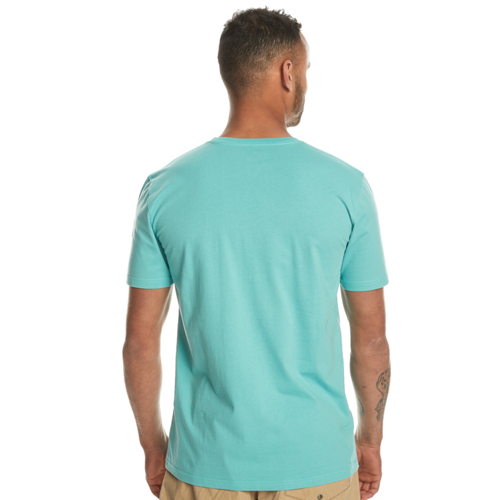 Camiseta Quiksilver Mini Logo Marine Blue