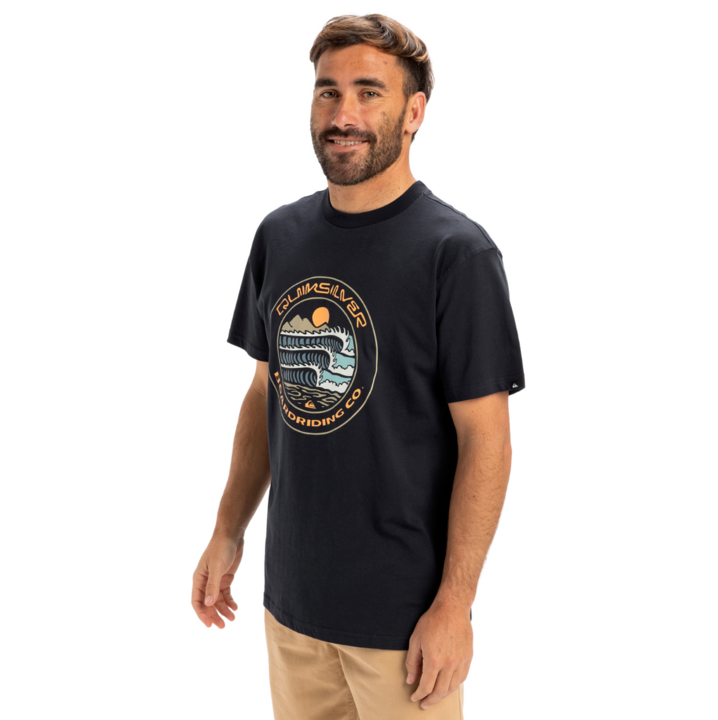 Camiseta Quiksilver Three Seas Black