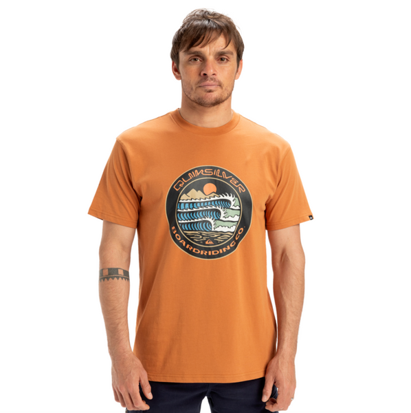 Camiseta Quiksilver Three Seas Bran