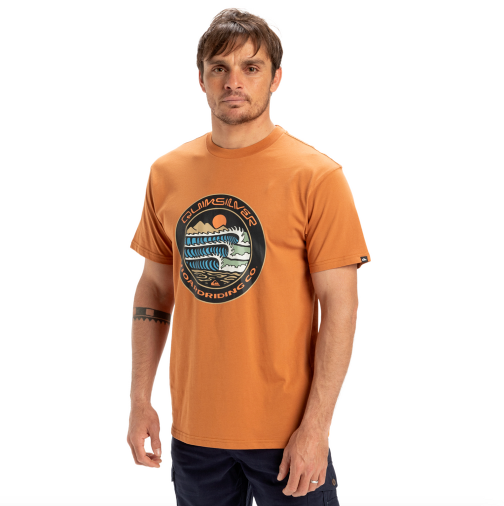 Camiseta Quiksilver Three Seas Bran