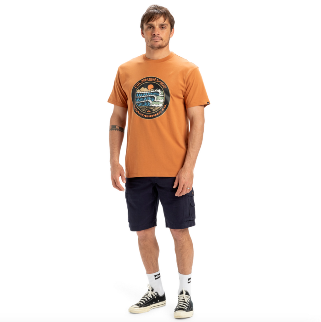 Camiseta Quiksilver Three Seas Bran