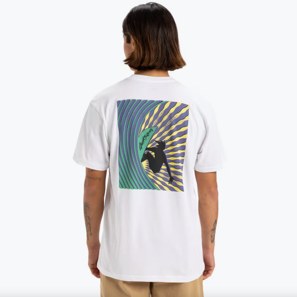 Camiseta Quiksilver Window Pane White