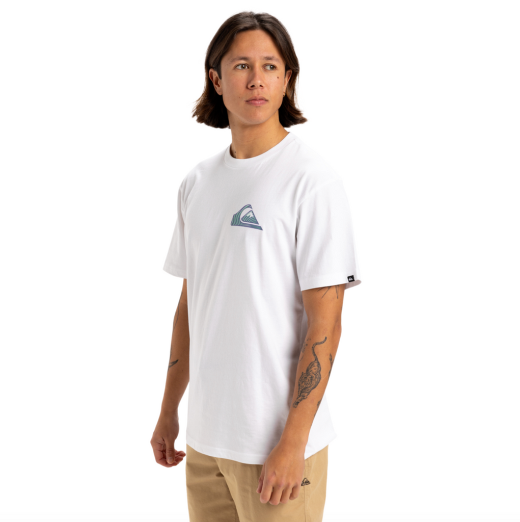 Camiseta Quiksilver Window Pane White