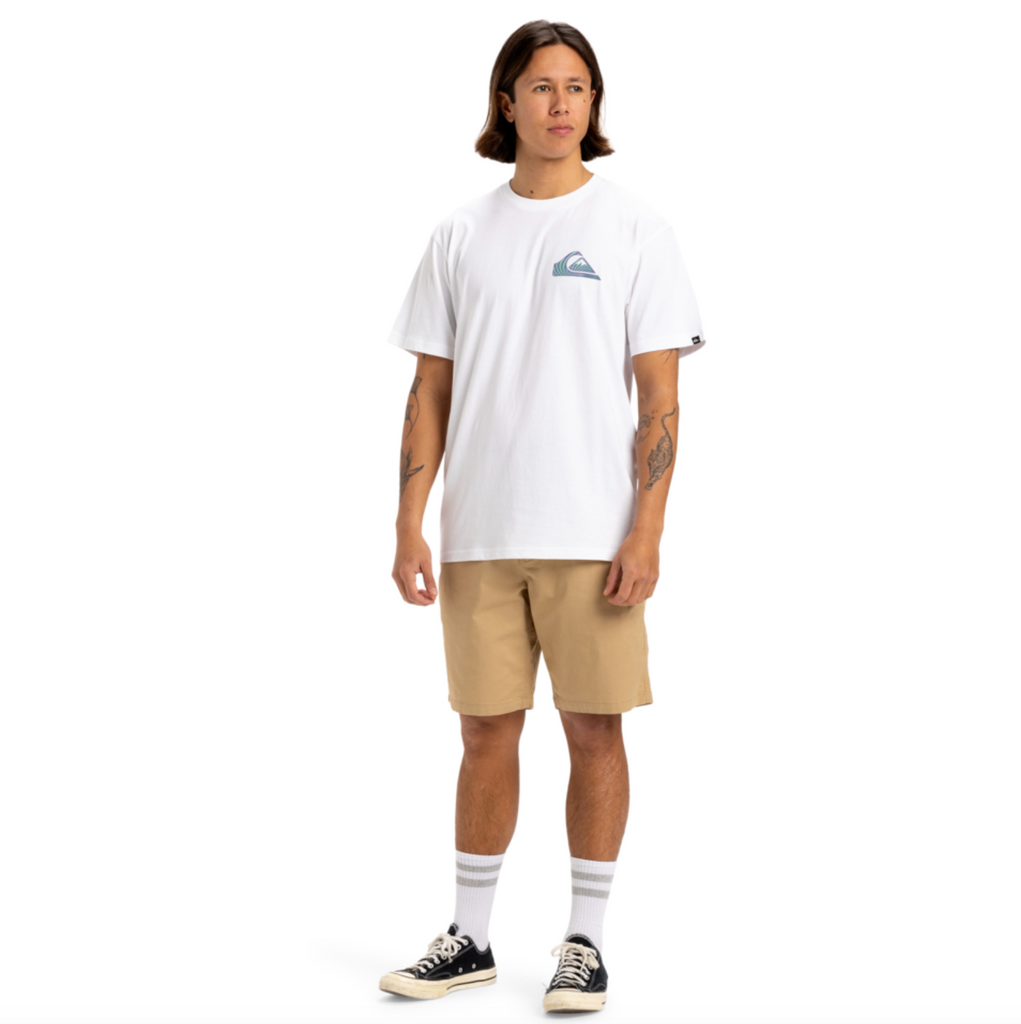 Camiseta Quiksilver Window Pane White