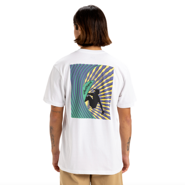 Camiseta Quiksilver Window Pane White