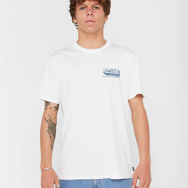 Camiseta Rip Curl Sportline F&B White