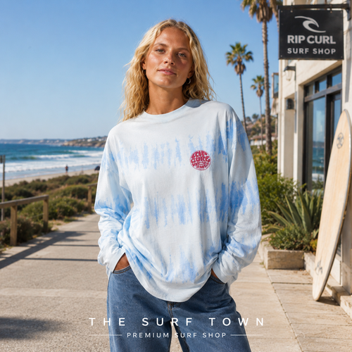 Camiseta Rip Curl Oversize Stephanie Gilmore Tiedye