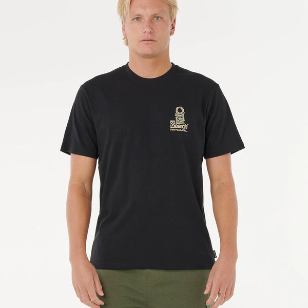 Camiseta Rip Curl Vaporcool Search Stack Black