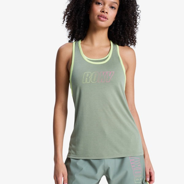 Camiseta Roxy Everyday Flow Tank Oil Green