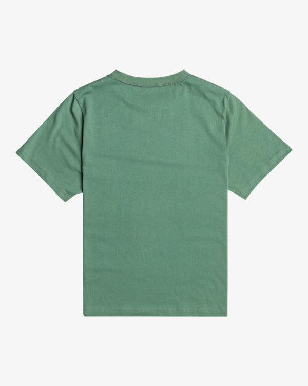 parte trasera camiseta RVCA Cottontale Spinach mujer