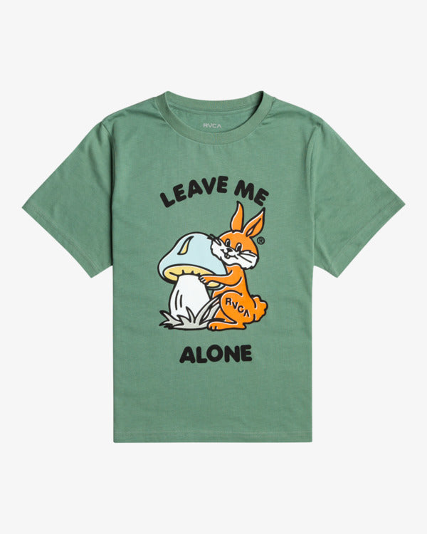 camiseta RVCA Cottontale Spinach mujer camiseta verde surf Leave Me Alone