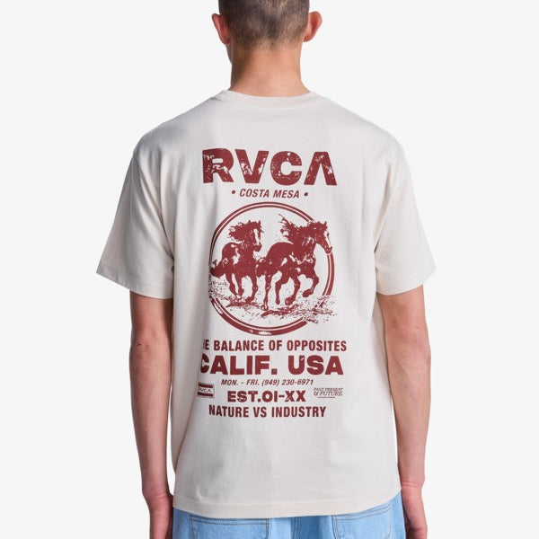 Camiseta Rvca Ride Free Moonbeam