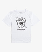 camiseta RVCA Superbad White mujer camiseta surf blanca