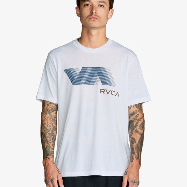 Camiseta Rvca VA Blur White