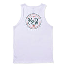 Camiseta SALTY CREW Legendary White hombre camiseta surf sin mangas algodon blanca