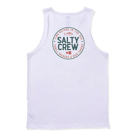 Polo Salty Crew Sundown Perf Tech Light Grey