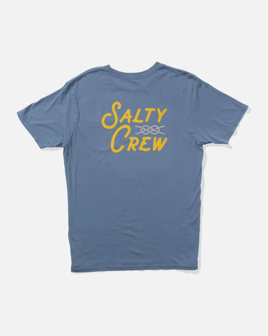Polo Salty Crew Sundown Perf Tech Light Grey