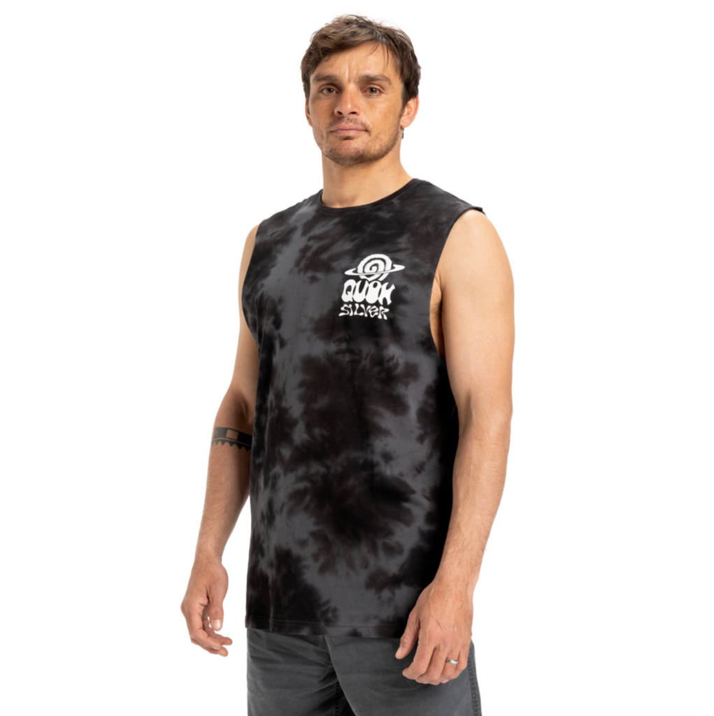 Camiseta Quiksilver Cosmic Vibrations Muscle Black