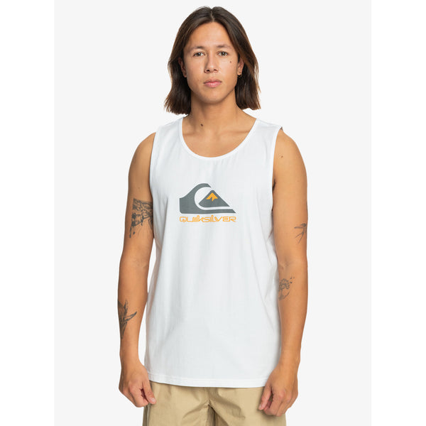 Camiseta Quiksilver Comp Logo Tank White