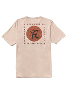 Camiseta Vissla Bandit Organic Tee Bone beige algodón orgánico camiseta surf hombre