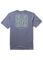 Camiseta Vissla Lost Coast Comp Lite Eco Drirelease Harbor Blue azul técnica transpirable hombre