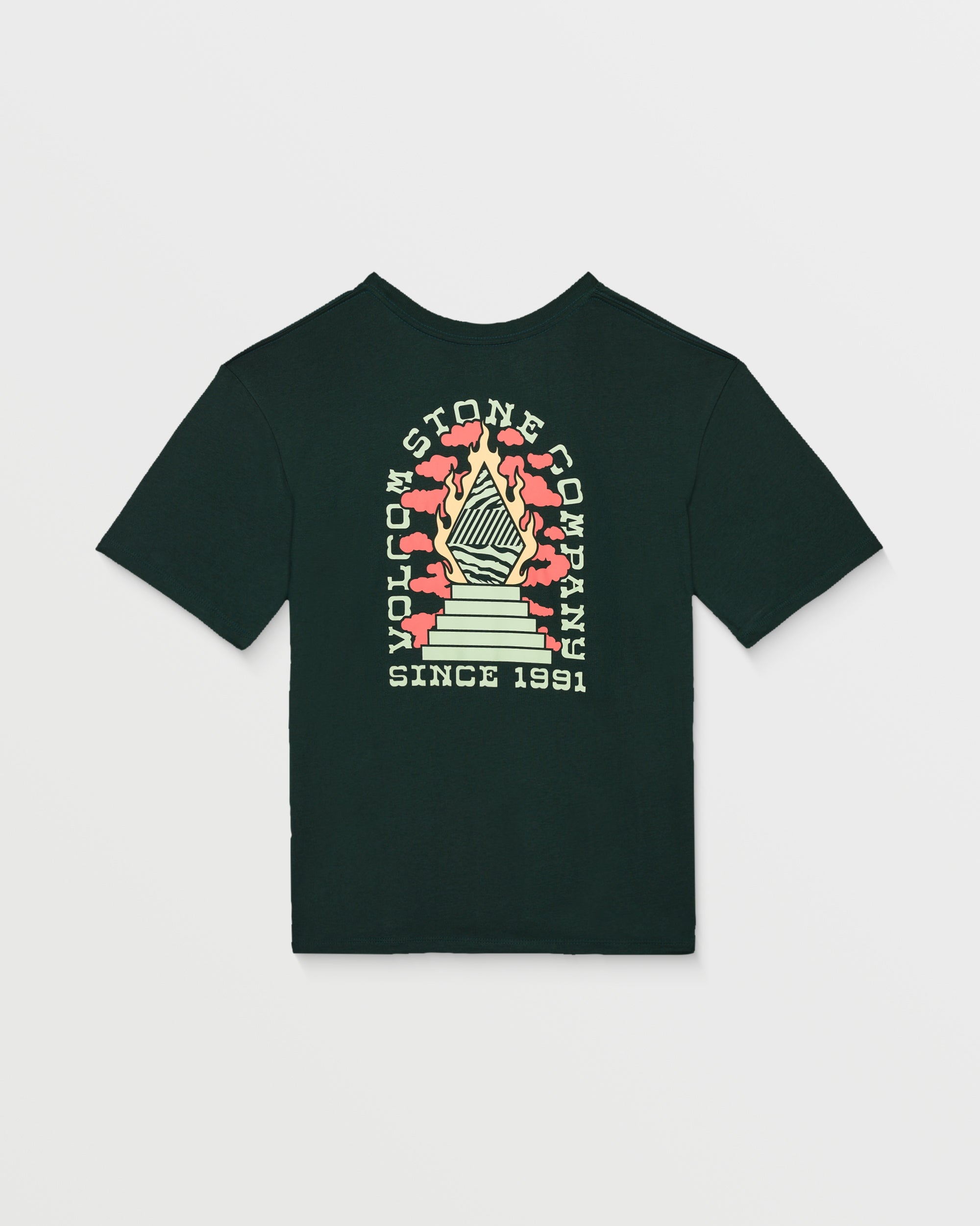Camiseta Volcom Altarium Scarab para niño vista trasera del producto oficial