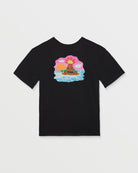 Camiseta Volcom Ozzy I Black para niño detalle gráfico oficial