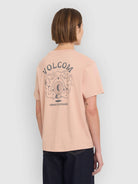 Camiseta Volcom Radical Daze Up Misty Rose vista trasera oficial