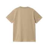 Camiseta Carhartt Wip Pocket Tee Dusty H Brown