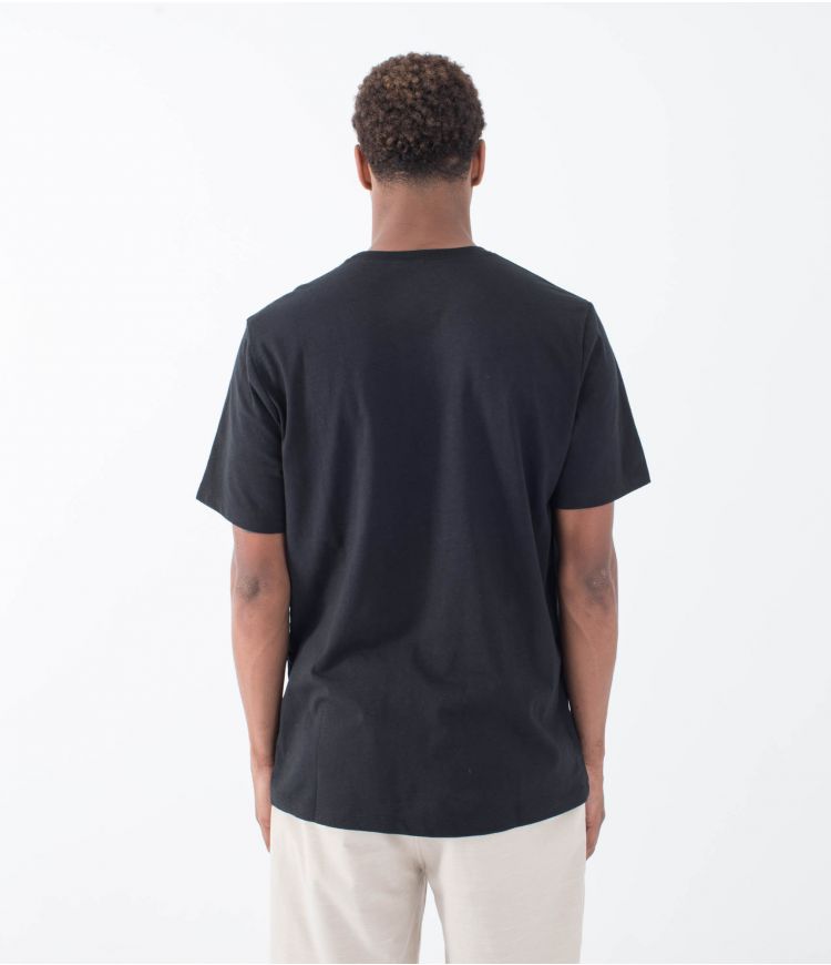 Camiseta Hurley Poison & Palapas Vintage Black
