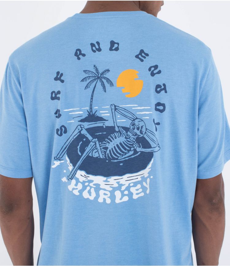 Camiseta Hurley Floatin Light Blue
