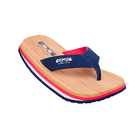 Chanclas Cool Original Eve Wood hombre con suela efecto madera y tiras azul marino cómodas y resistentes estilo surf