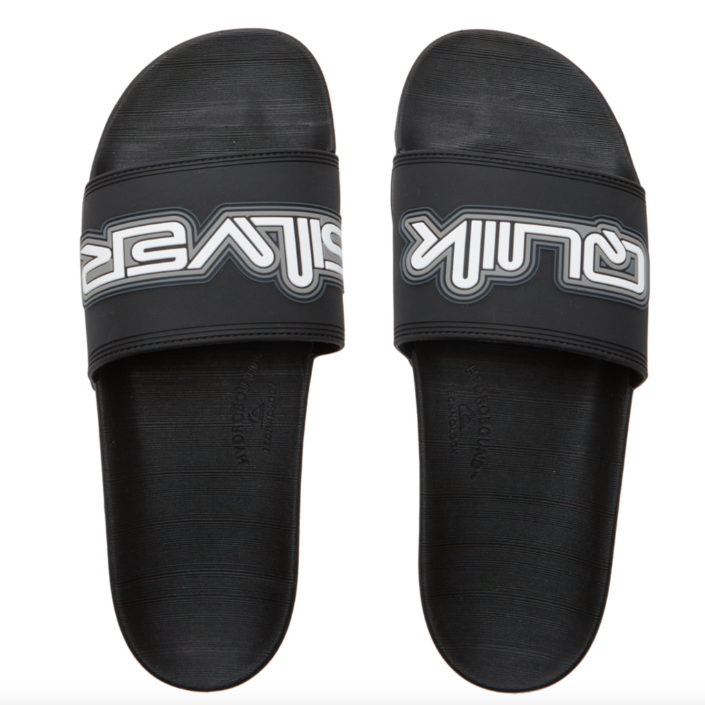 Chanclas de Pala Quiksilver Rivi Wordmark Slide Black