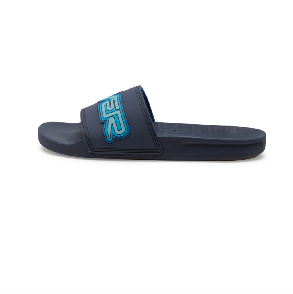 Chanclas de Pala Quiksilver Rivi Wordmark Slide Blue