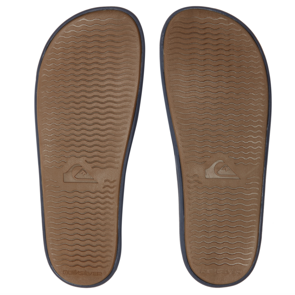 Chanclas de Pala Quiksilver Rivi Wordmark Slide Blue