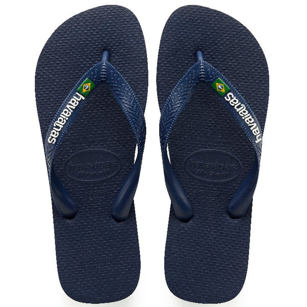 Chanclas Havaianas Brasil Logo Azul Marino