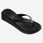 Chanclas Havaianas High Platform II Black negras de plataforma para mujer