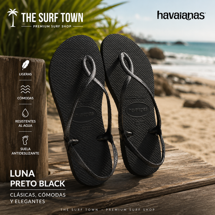 Chanclas Havaianas Luna Preto Black