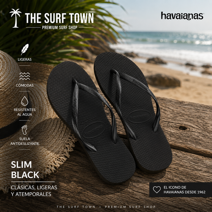 Chanclas Havaianas Slim Black