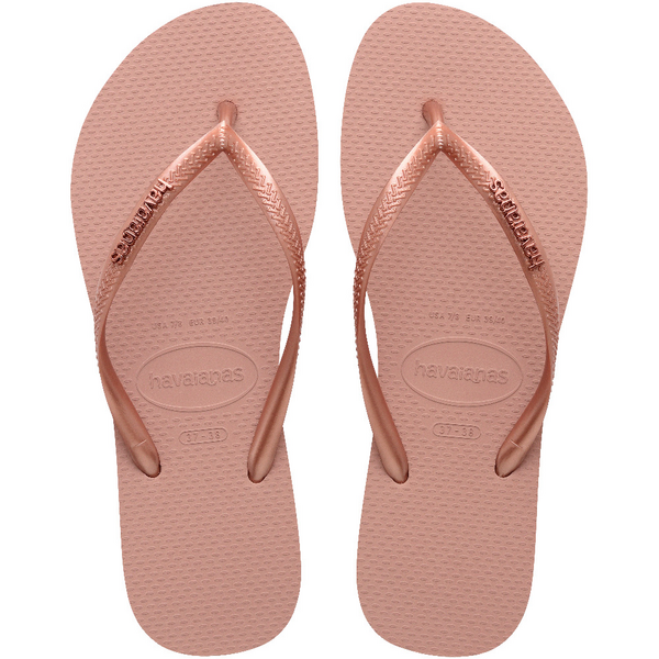 Chanclas Havaianas Slim Logo Metallic Crocus Rose