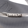 Chanclas Havaianas Slim Logo Metallic Sainteel Grey SS24