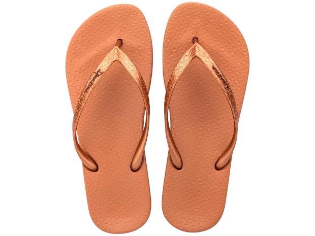 Chanclas Ipanema Anatomica Brown Bronze mujer cómodas y elegantes para verano y playa