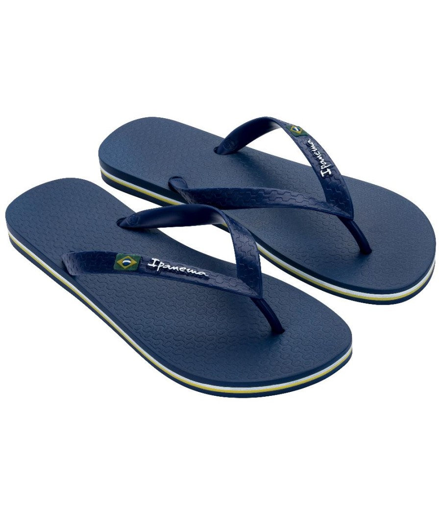 Chanclas IPANEMA Clas Brasil II Blue hombre azul marino cómodas tipo flip flop verano