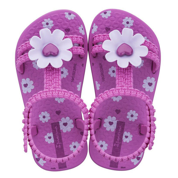 Chanclas Ipanema Daisy Baby Lilac