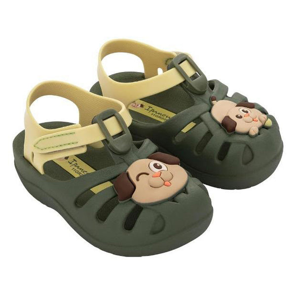 Chanclas Ipanema Summer XI Baby Green Little Dog