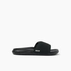Chanclas pala REEF Tailslide Black negras para hombre con diseño minimalista y suela cómoda