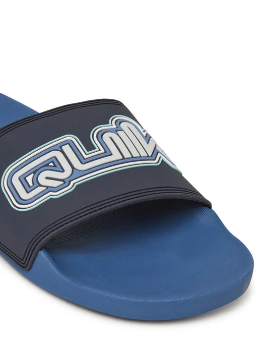 Chanclas de Pala Quiksilver Rivi Wordmark Slide Black/Navy