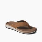 Chanclas REEF Cushion Norte Tan para hombre color marrón con suela cómoda estilo surf verano