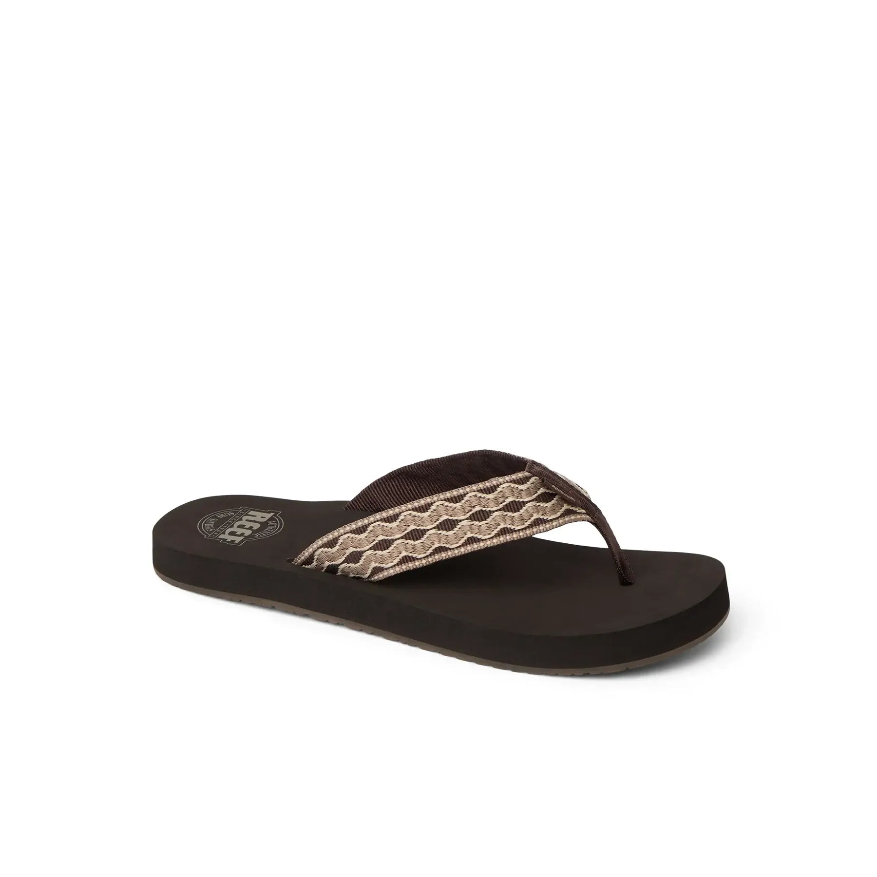 Chanclas REEF Smoothy Brown hombre chanclas de dedo surferas cómodas