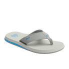 Chanclas REEF The Layback Grey Blue para hombre con tira ancha gris y detalles azul claro estilo surf verano